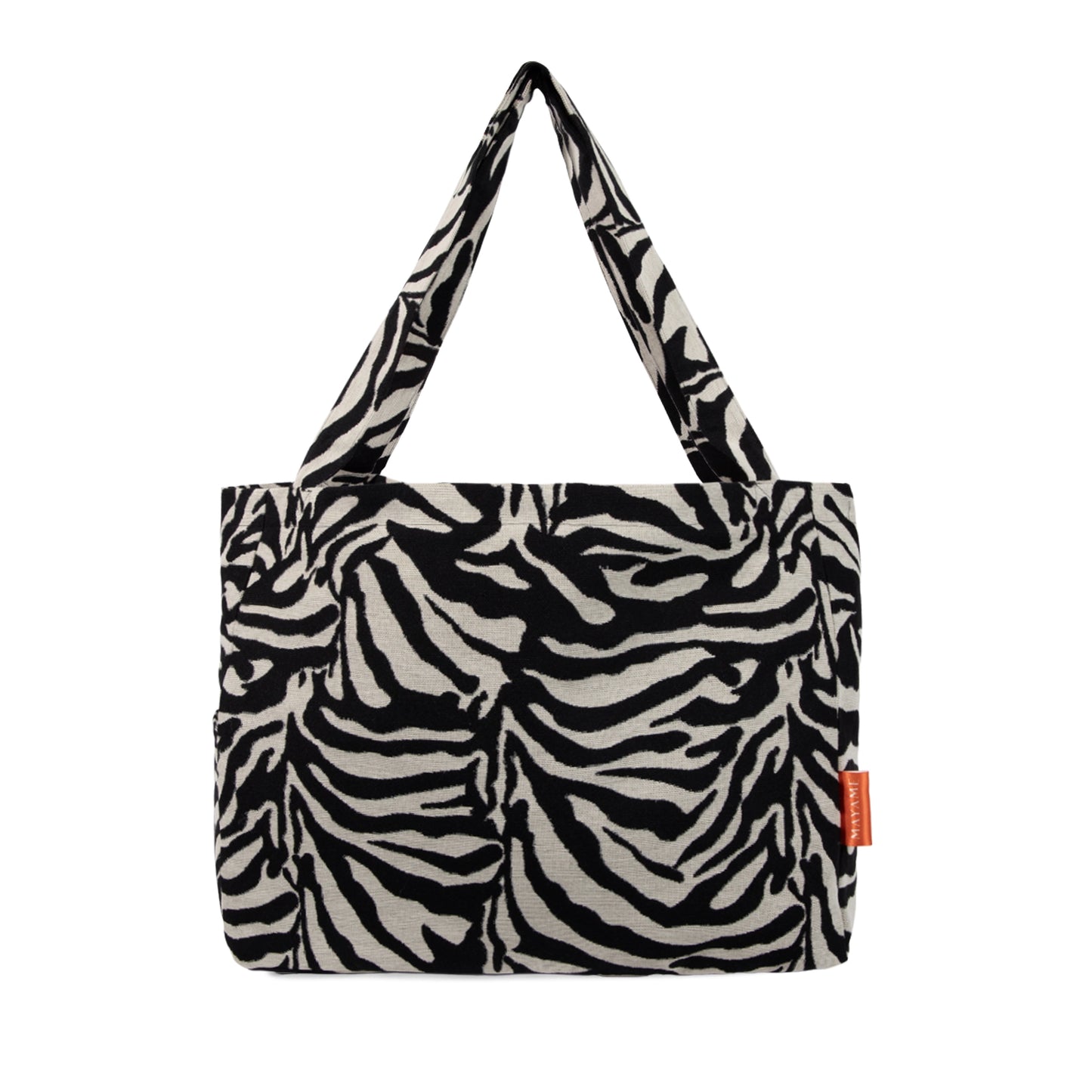 Zebra Diaper bag Front View