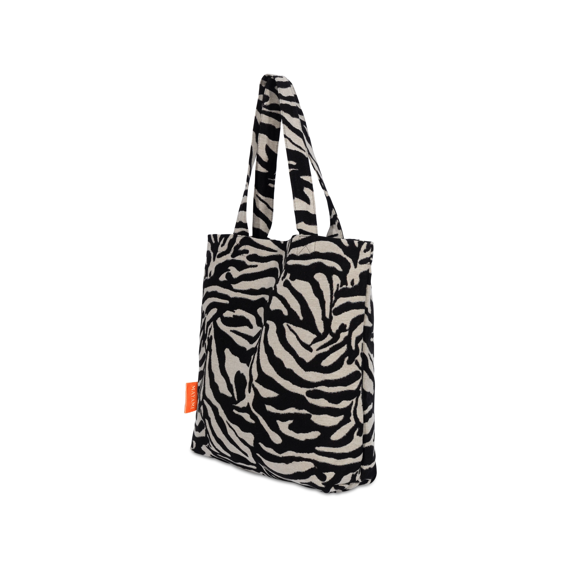 Mayame Zebra Shopping Bag side